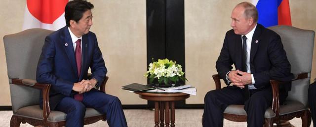 Путин и Абэ проведут переговоры 29 июня в Осаке