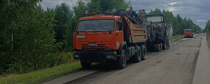 Стартовал ремонт автодороги Киров – Малмыж – Вятские Поляны – Лазарево