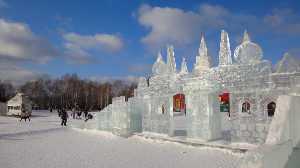 В Томске работу ледовых городков продлили до 15 февраля‍