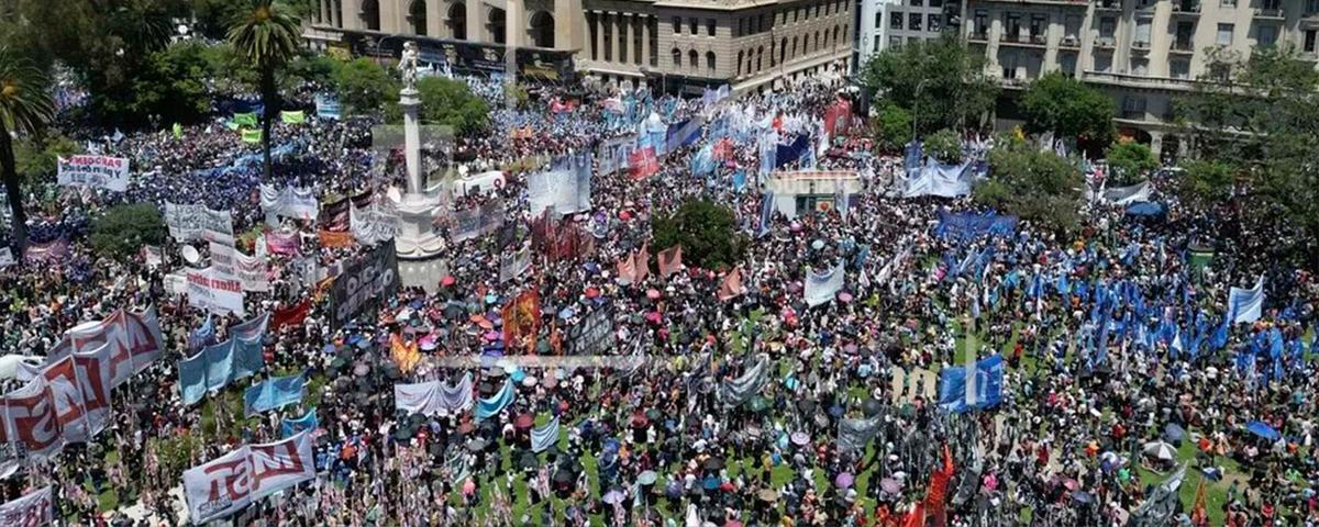 В Буэнос-Айресе прошла очередная массовая акция протеста против реформ президента Аргентины