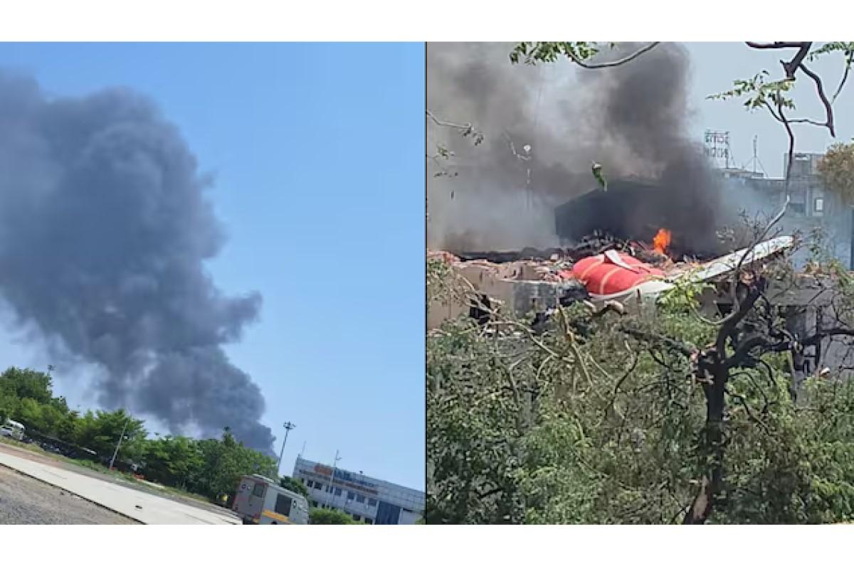 В Индии упал пассажирский самолет с 230 пассажирами на борту