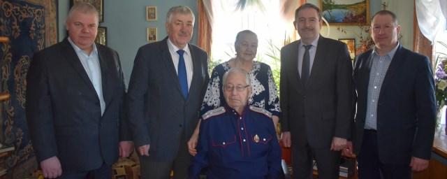 Депутаты Рязанской областной Думы поздравили ветерана местного самоуправления с юбилеем