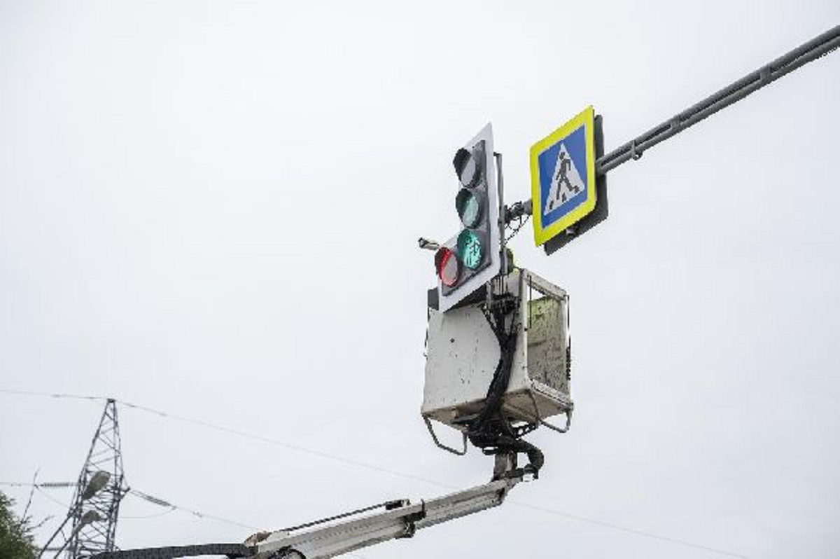 В Саранске временно отключили три светофора из-за планового ремонта дорог