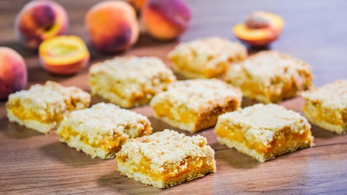 Рецепт персиковых пирожных