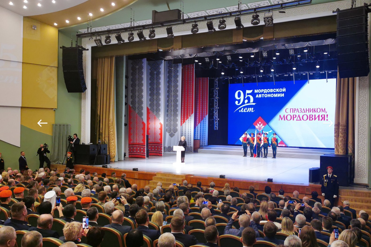 Как республика отмечала юбилей: спикер Совета Федерации посетила Мордовию в день 95-летия автономии