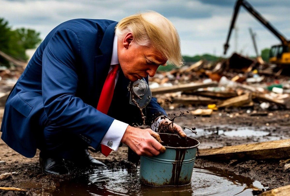 Трамп в отчаянии: у США закончилась «легкая» нефть и настал час «битума»