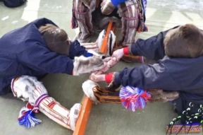 В Тазовском открыли первый чемпионат округа по перетягиванию палки