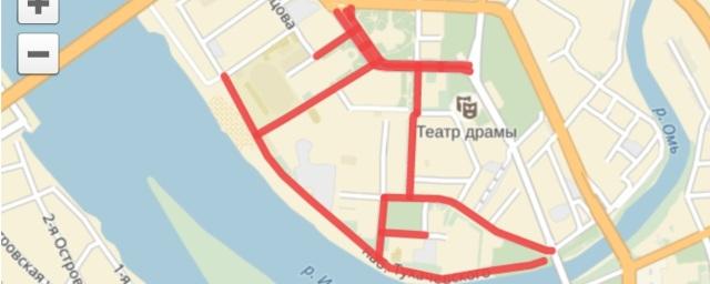 В Омске 7 января на 10 часов перекроют дороги в центре из-за полумарафона