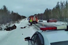 В серьезной аварии под Иркутском погибли два пенсионера