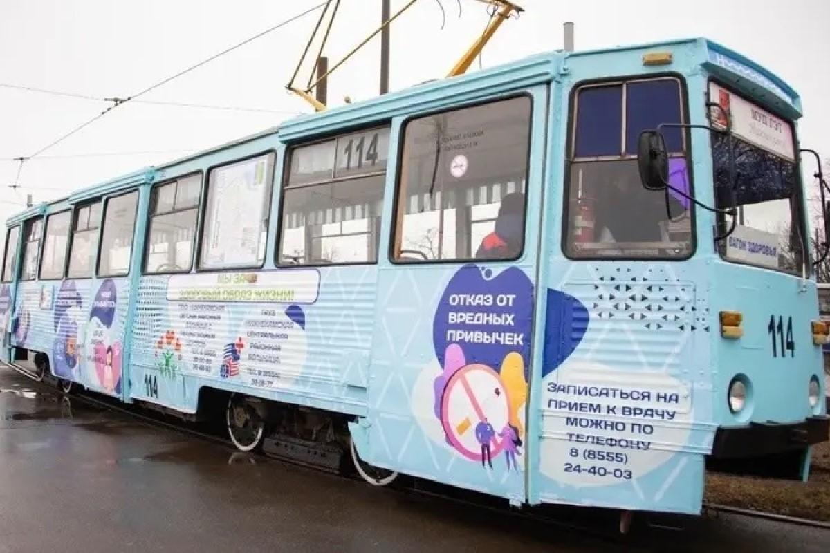 31 мая на маршрут в Нижнекамске выйдет «Трамвай здоровья»