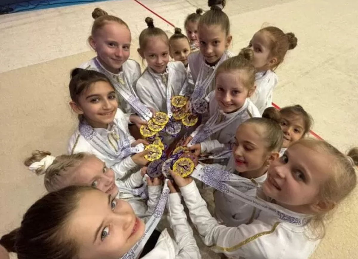 Ивантеевские гимнастки из Городского округа Пушкинский завоевали множество медалей на международном турнире в Дубае