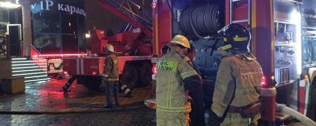 Пожар в популярном ресторане на набережной Краснодара потушен