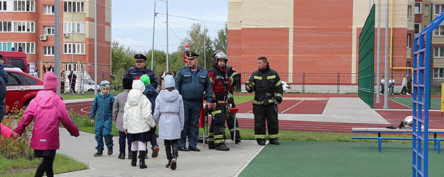 В Раменской школе №35 провели тренировочную эвакуацию