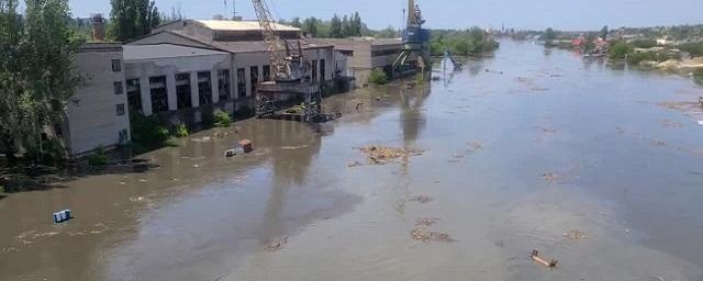 Сальдо: Вода, прибывающая в Херсонскую область из-за разрушенной Каховской ГЭС, уйдет в течение трех дней