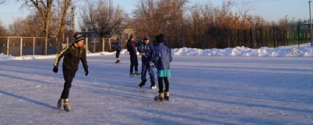 В Волгограде открыли каток на стадионе «Зенит»