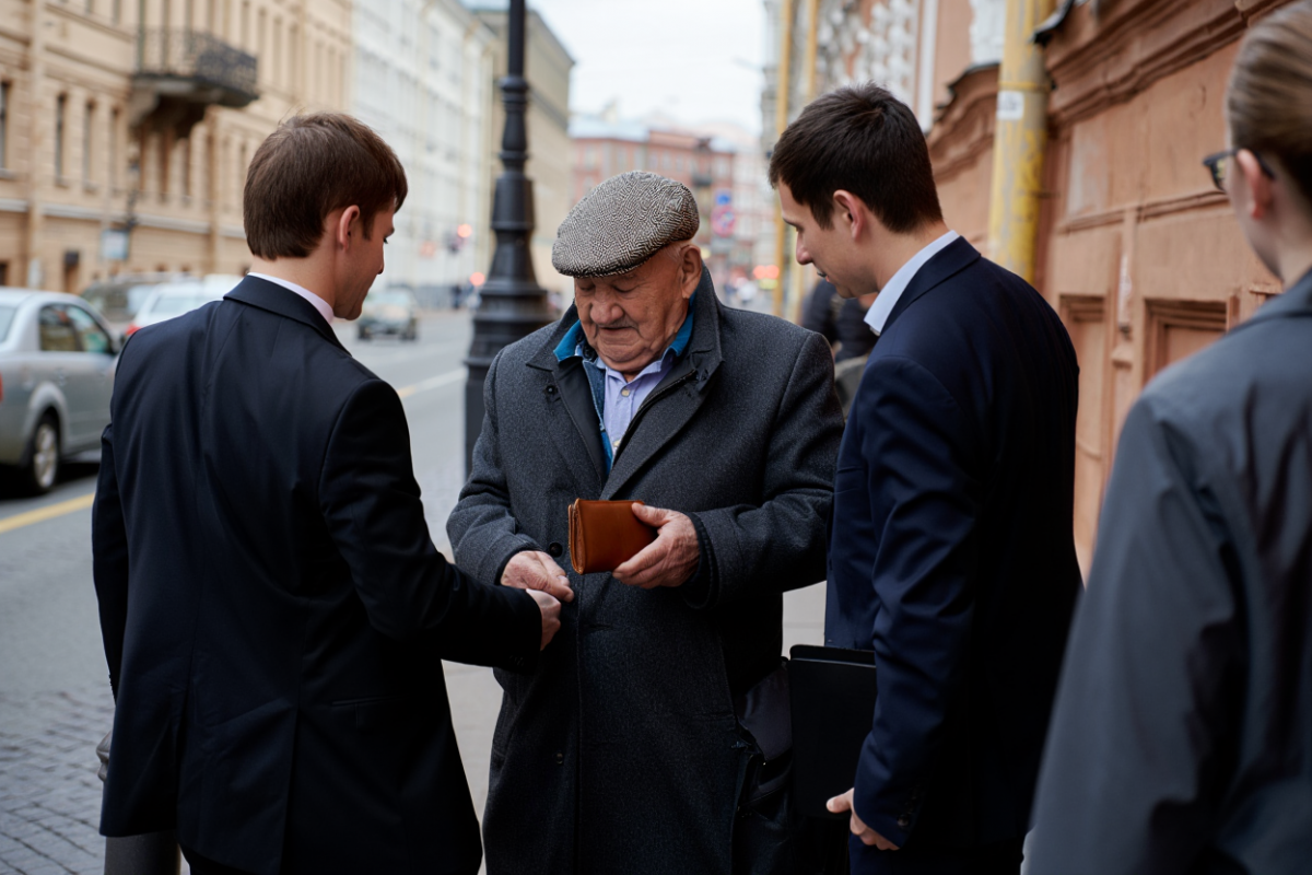 В Петербурге разыскивают преступников, обманувших 74-летнего доцента на 7 млн рублей