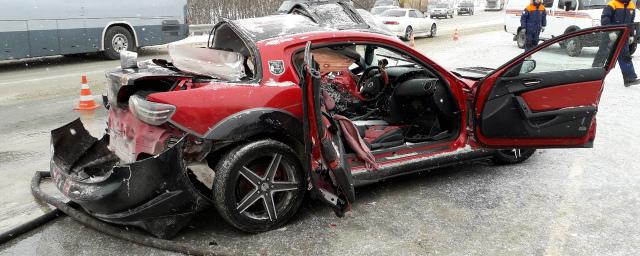 Жена погибшего в ДТП водителя Mazda RX-8 находится в критическом состоянии