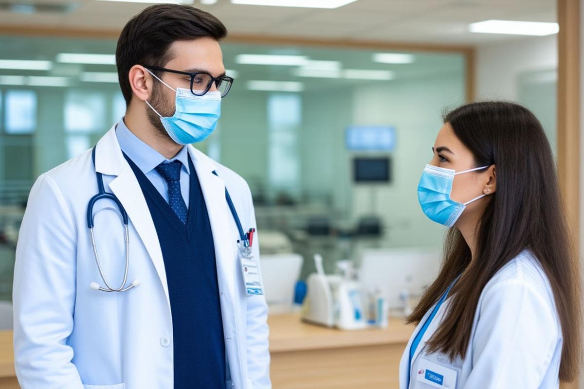 Возвращение масок: в новосибирских больницах и поликлиниках усиливают меры из-за вспышки ОРВИ