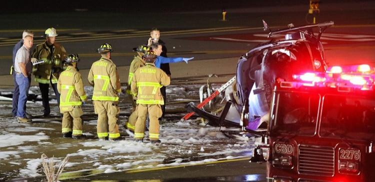 В Калифорнии в результате крушения вертолета погибли 2 человека