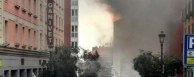 There was an explosion at the Ukrainian embassy in Madrid, one employee injured