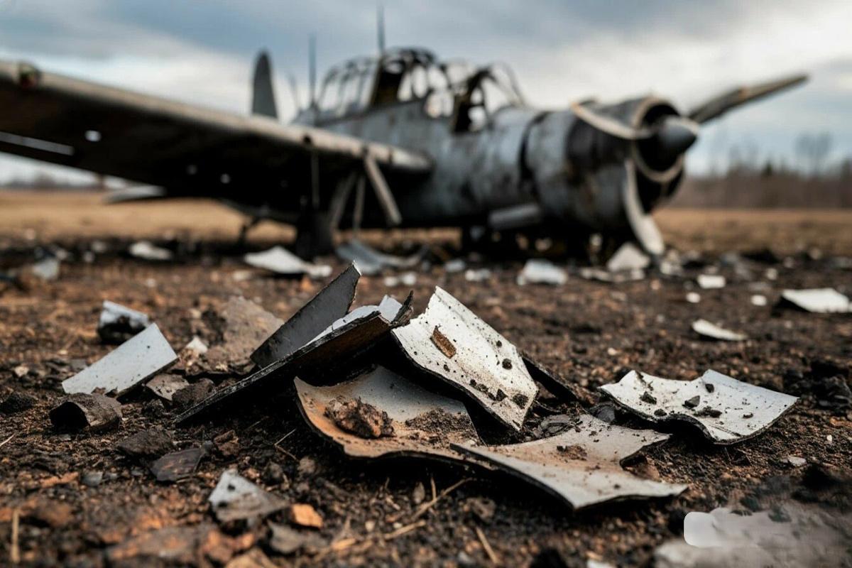 Росавиация начала расследование после падения легкомоторного самолета в Татарстане