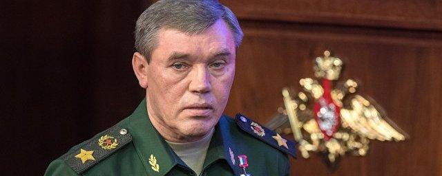 Генерал Герасимов обсудил ситуацию в Сирии с генералом Данфордом