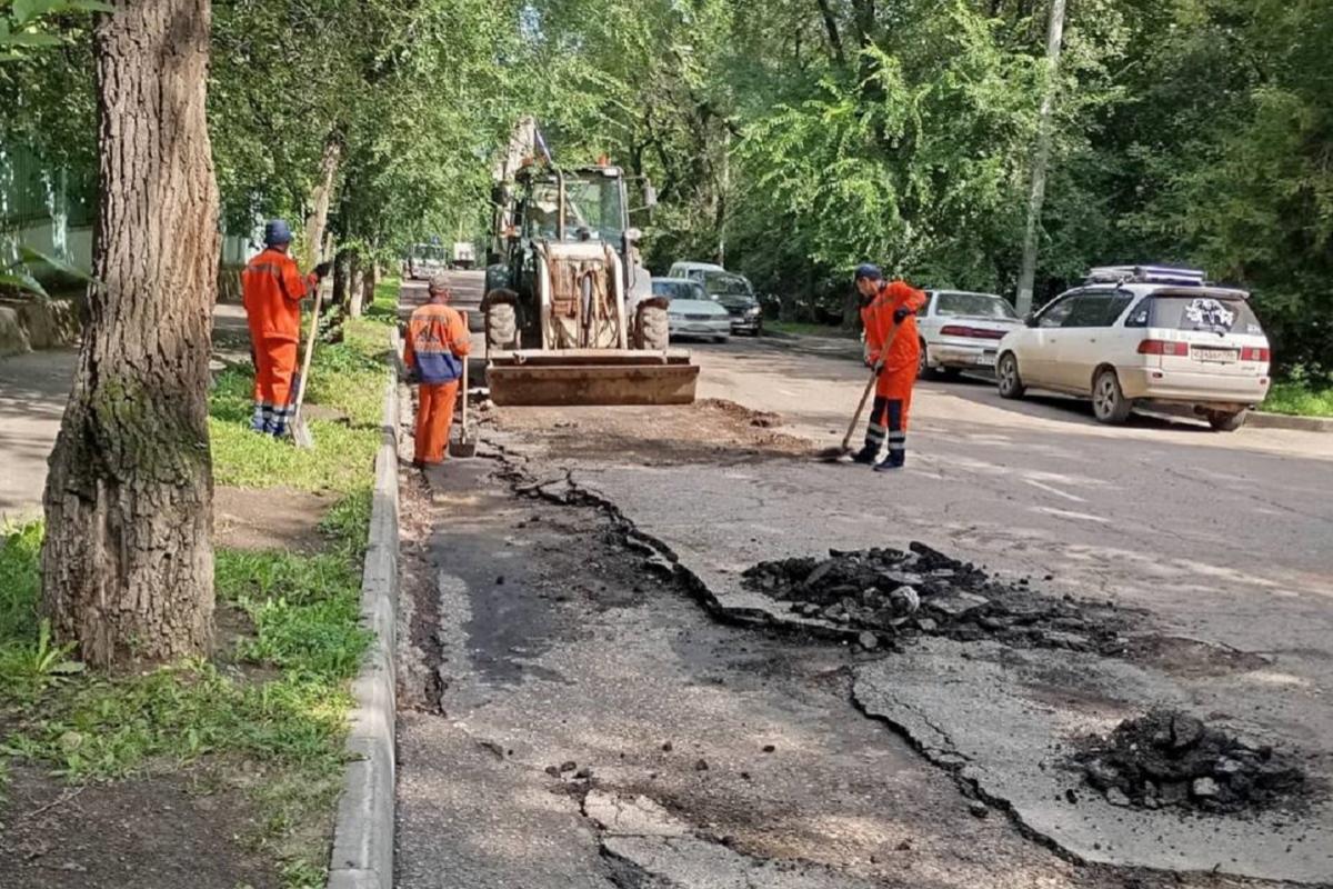 В 2025 году рабочие отремонтируют участок улицы 2-ой Железнодорожной вдоль курорта «Ангара»