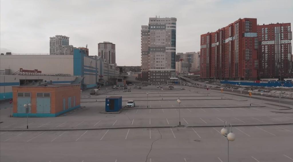 Блогер показал, как выглядит Новосибирск во время карантина