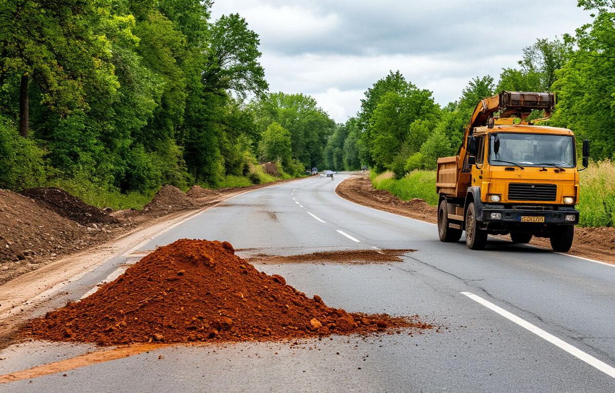В Мордовии капитально отремонтировали участок дороги за 26,8 млн рублей