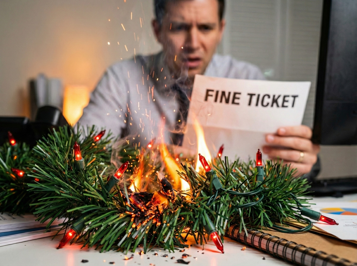 Начальник в ярости. Проверьте свой офис: за эти украшения компанию оштрафуют на 400 тысяч