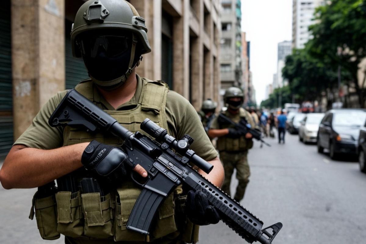 В Каракасе эвакуируют правительственные здания из-за стрельбы