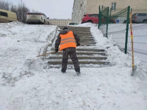 Лариса Поликанова рассказала о ходе уборки снега на улицах Магадана