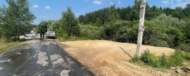 В городском округе Чехов начали устройство дороги на ДНТ «Соколиная гора»
