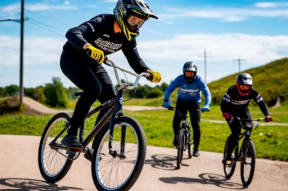 В Богдановиче достраивают уникальный рейс-трек для BMX