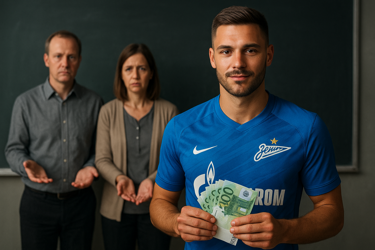 Футболисты важнее учителей. Кто тратит миллиарды «на игрушки»? Приоритет госкорпораций