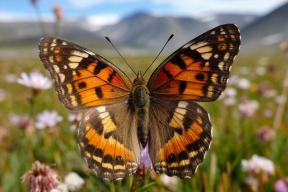 В Арктике найдены бабочки родом из Северной Америки
