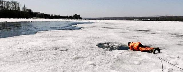В Кызыле под лед Енисея провалился мужчина и утонул
