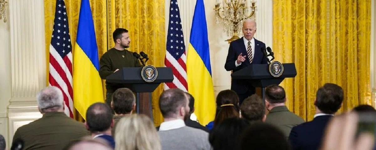 Байден перепутал Украину с Ираном во время пресс-конференции с Зеленским