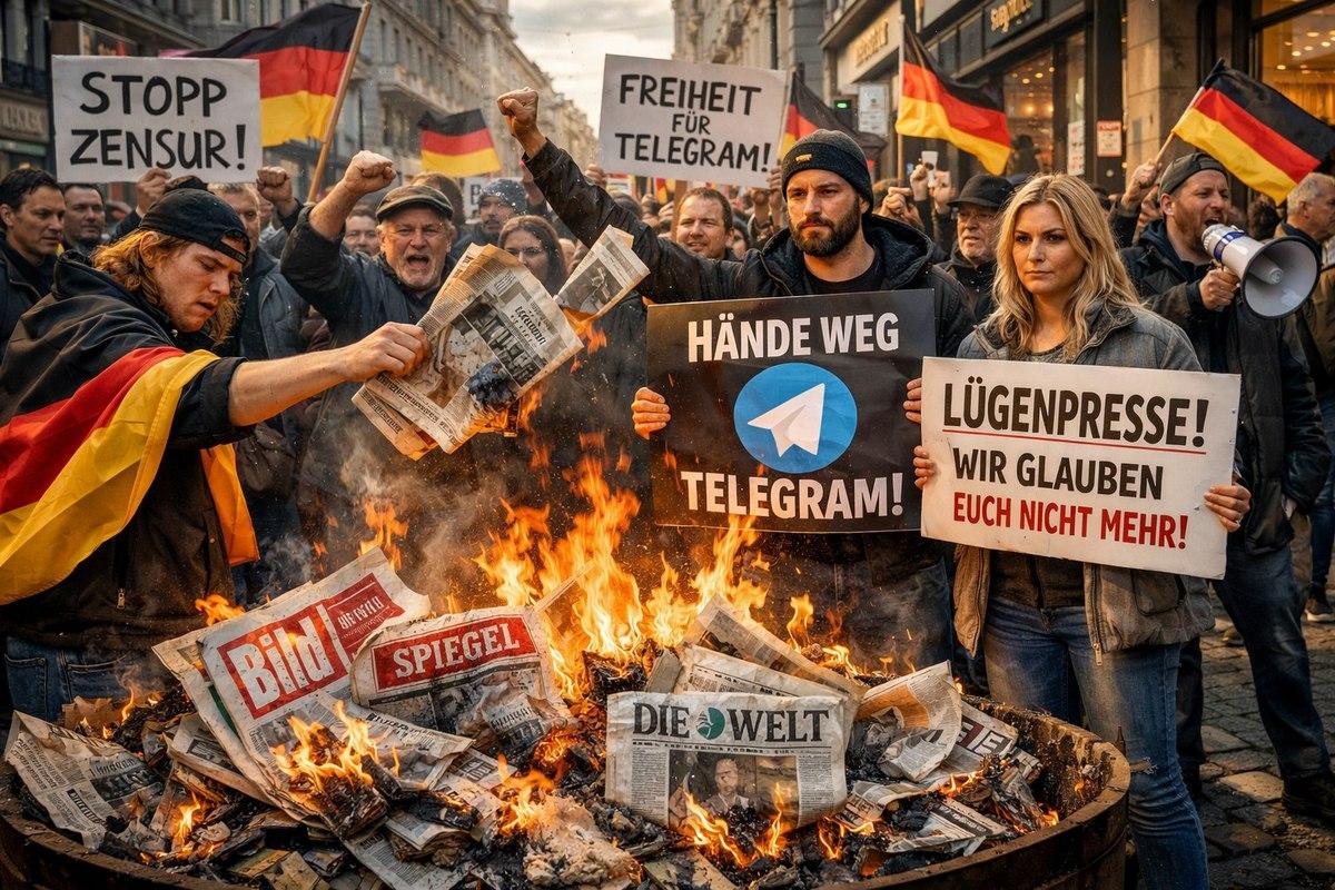 «Мучительный страх Германии»: Половина немцев за войну, Мерц против мира. Кто промывает им мозги?