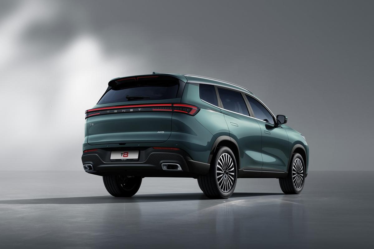 Начались отгрузки дилерам нового 7-местного кроссовера Tenet T8 за 3,54 млн рублей