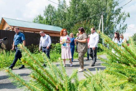 В г.о. Истра нашли решение проблемы с освещением, столбы которого некуда было ставить