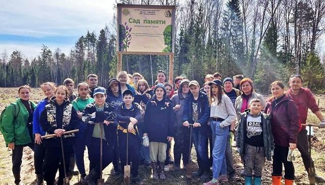 Во Владимирской области прошла Международная акция «Сад памяти»