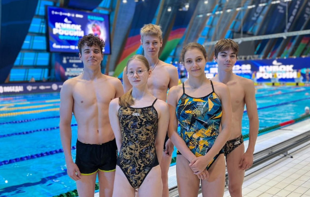 Спортсмены из Городского округа Пушкинский приняли участие в казанском финале Кубка России по плаванию
