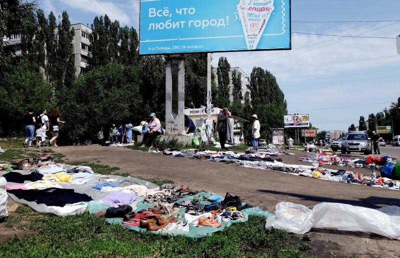 В Воронеже будут штрафовать предпринимателей, которые продолжат торговать на месте Птичьего рынка