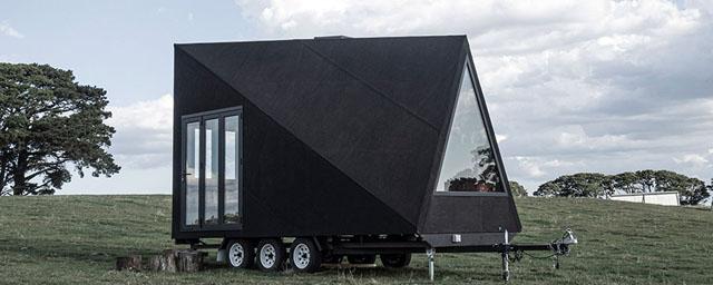 В Австралии архитекторы создали необычный трехкомнатный дом на колесах