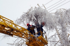В Чувашии из-за непогоды без света остались 15 тысяч человек