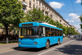 Троллейбусы изменили схему движения из-за аварии в Чите