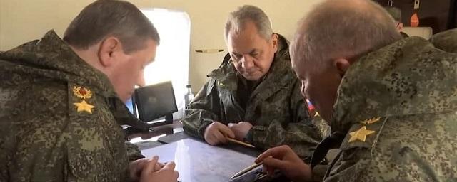Сергей Шойгу завершил проверку войск на юге и западе России