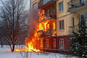 В Подмосковье на пепелище обнаружили тела убитых мужчин