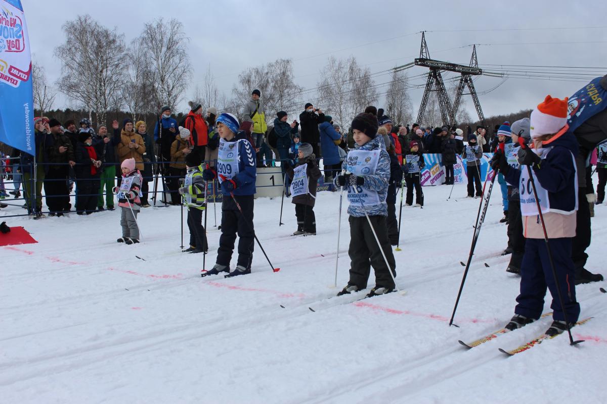В Красногорске посоревновались более 600 юных лыжников